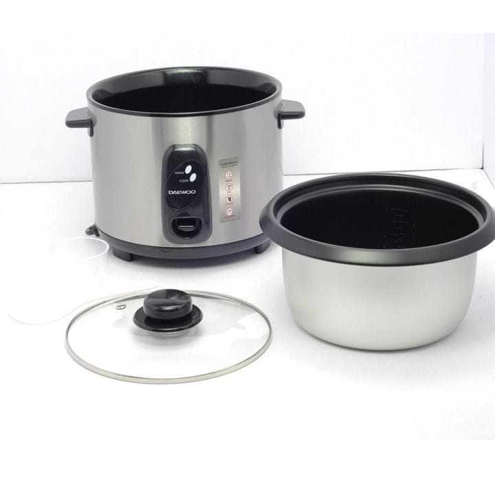 Daewoo Rice Cooker 1.8L Stainless Steel | DRC 4440