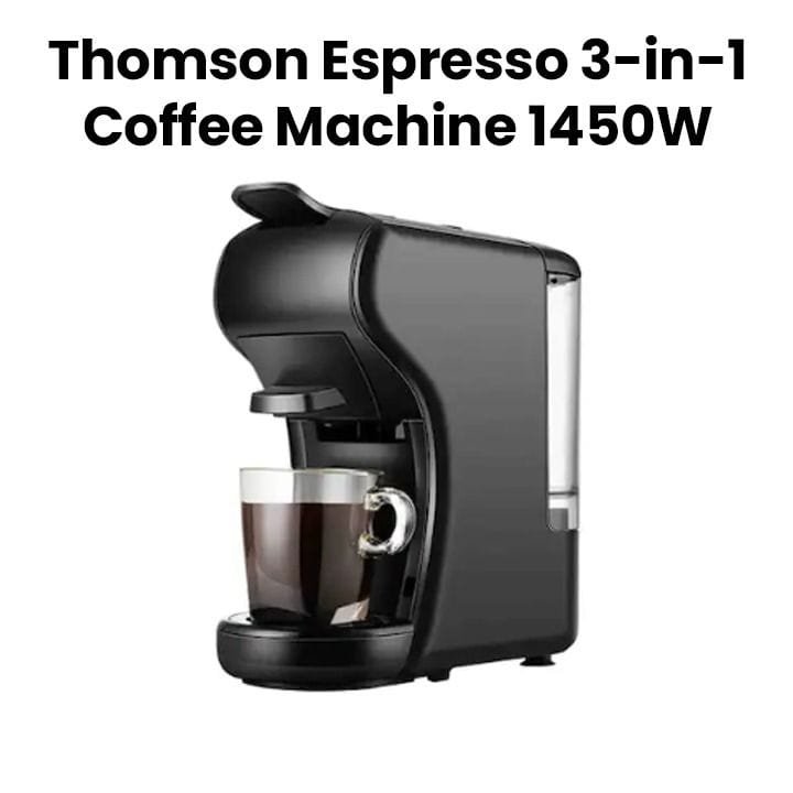 تومسون ماكينة قهوة - أسود | ST-504