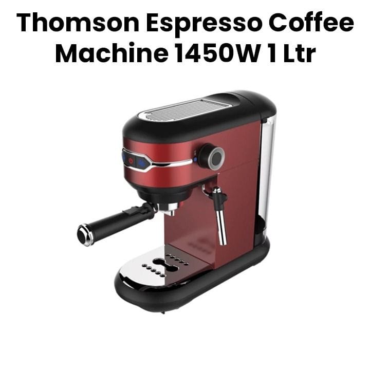 Thomson Coffee Machine - Red | ST-695