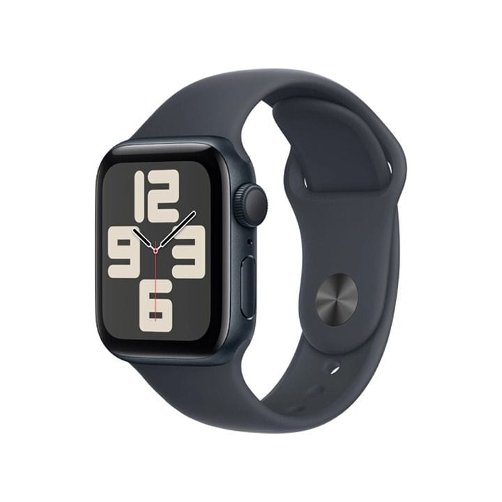 Apple Watch SE GPS 40mm Midnight Aluminium Case with Midnight Sport Band S/M| MXE73QA/A