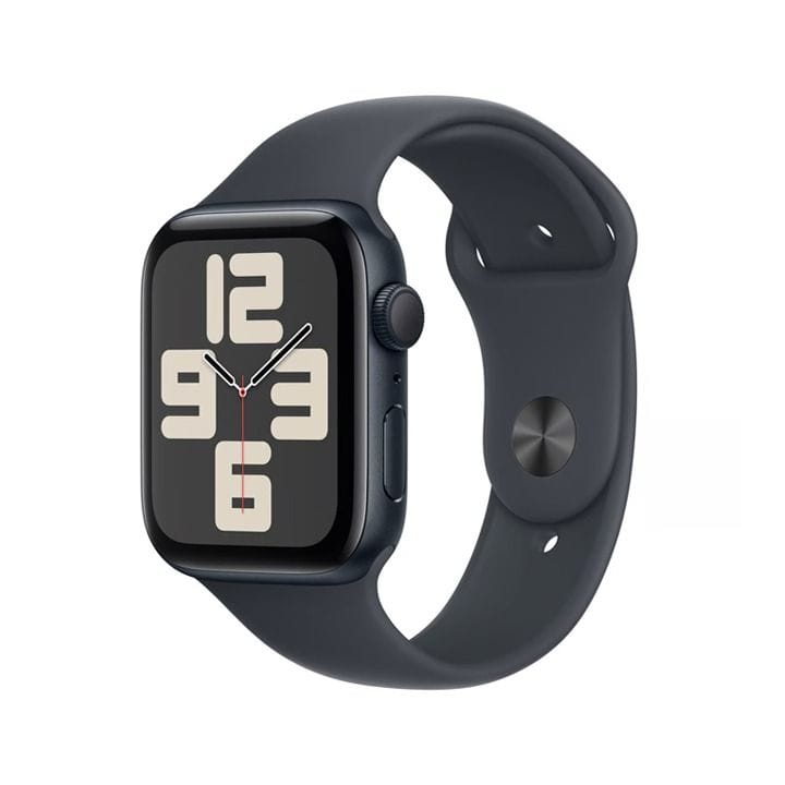 Apple Watch SE GPS 44mm Midnight Aluminium Case with Midnight Sport Band - S/M | MXEJ3QA/A