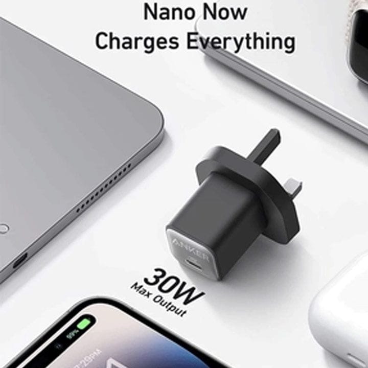 Anker 511 Charger Nano 3, 30W - Black | A2147K11
