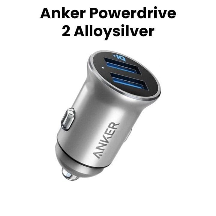 شاحن سيارة انكر باور درايف ٢ الوي - فضي | A2727H42