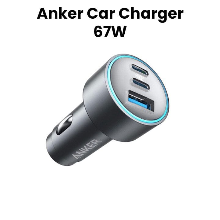 Anker 535 PowerDrive Car Charger 67W - Gray | A2731HA1