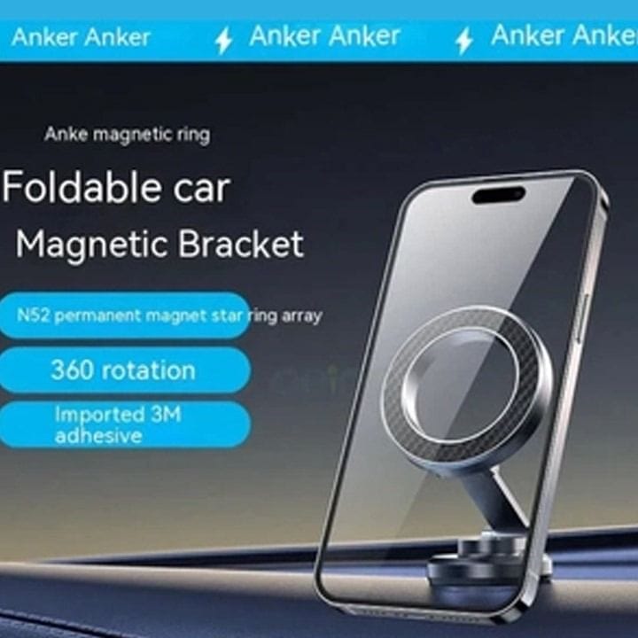 Anker Car Phone Holder Mount - Silver | A9101H41