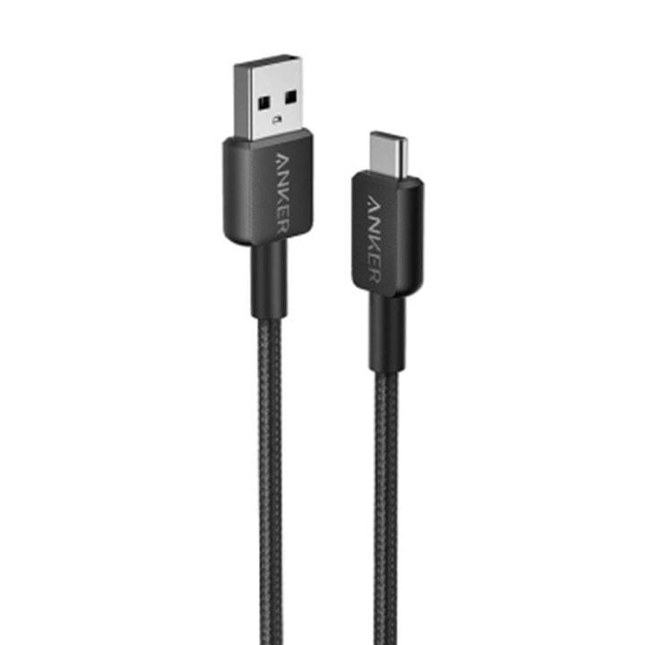 Anker 322 USB-A to USB-C Braided Cable 6FT - Black | A81H6H11