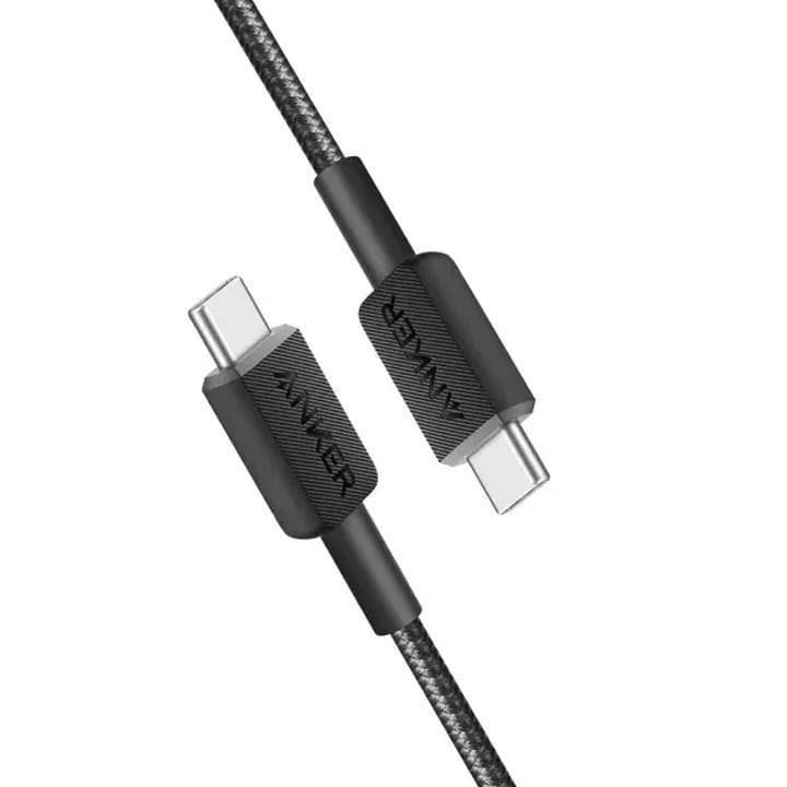 Anker USB-C to USB-C Cable 3FT 240W Bio-Braided - Black | A81D5H11