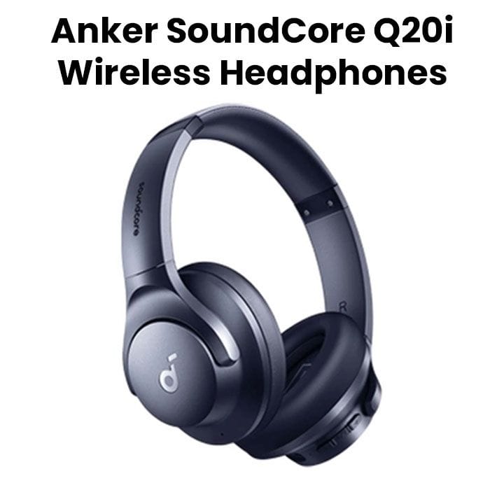Anker Soundcore Q20I Noise CActive Noise Cancellingelling Headphones - Blue | A3004H31