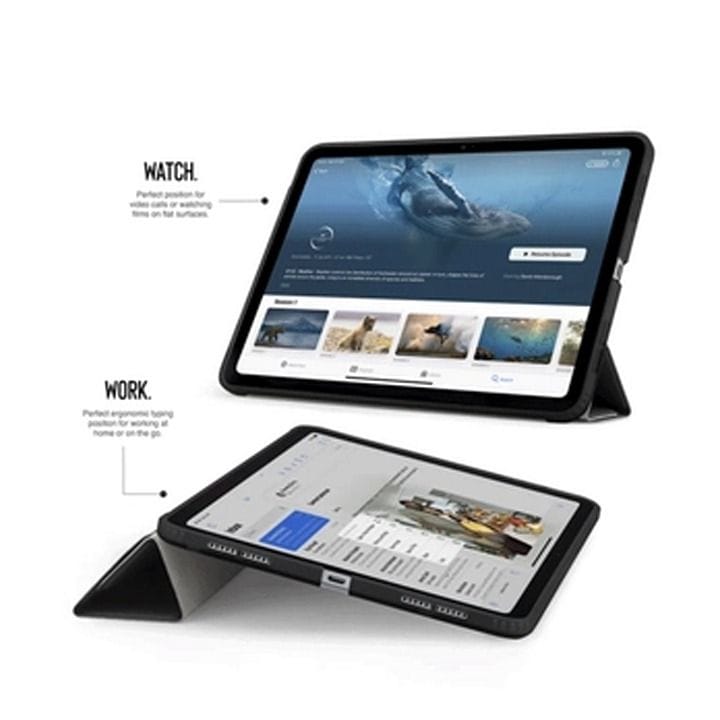 بيبيتو غطاء حماية أيباد برو 11 بوصة (2024) Origami No.1، أسود | P052-49-AF / P053-113-AE