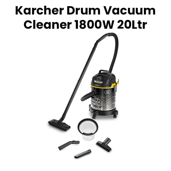 كارشر مكنسة أسطوانة - 20 لتر | DVAC 1800W
