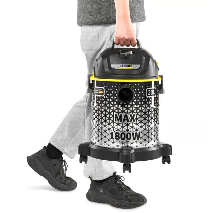 كارشر مكنسة أسطوانة - 20 لتر | DVAC 1800W