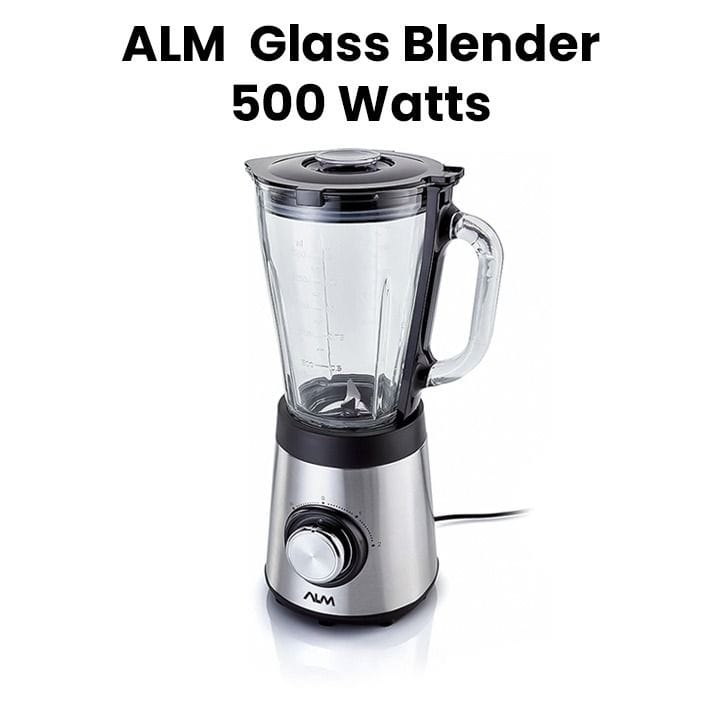 ALM Glass Blender with Mill - Silver | BL500B 500W