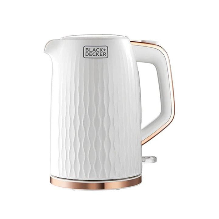 Black+Decker Cordless Kettle 2200W 1.7L - White | JC190W-B5