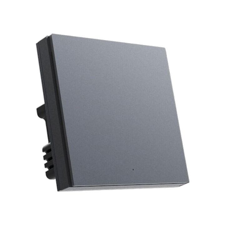 AQARA Smart Wall Switch H1 Without Neutral Single Rocker - Black | QBKG27LM