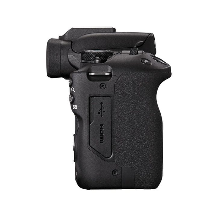 كاميرا كانون 24.2 ميجابكسل APS‑C مع ميكروفون وترايبود وبطاقة SD – أسود | EOS R50