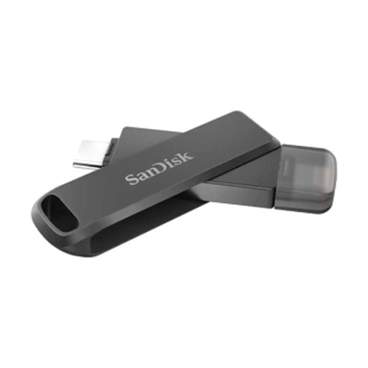 SanDisk Flash Drive Luxe USB-C + Lightning - Black 256GB | SDIX70N-256G-GN6NE