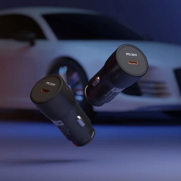 Heatz PD Fast 20W Smart Charging Car Charger - Black | ZCC2