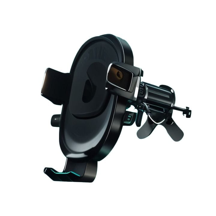 Heatz AC Mount Holder Auto Lock - Black | ZH15