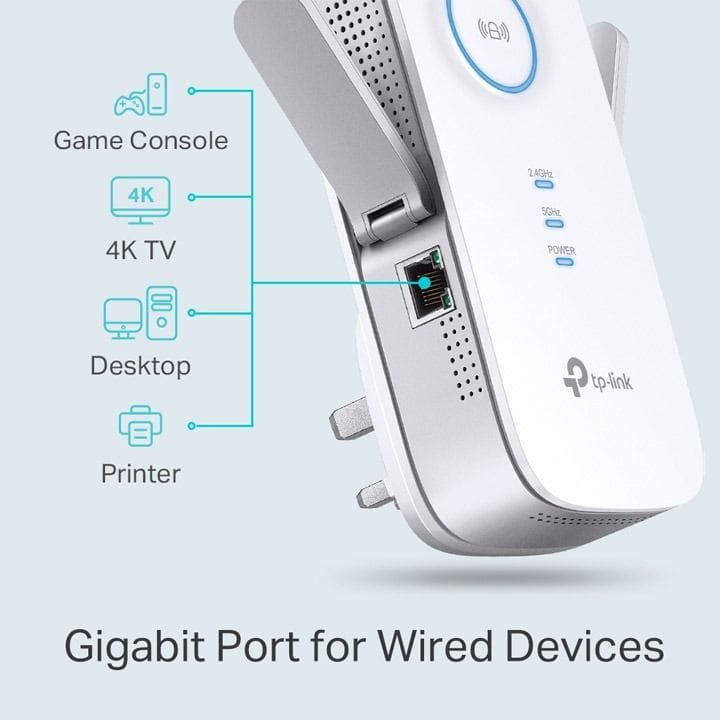 TP-Link AC 2600 WiFi Range Extender - White | RE650