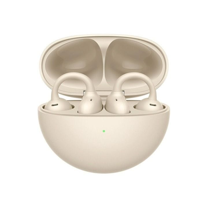 Huawei FreeClip Open- Ear True Wireless Earbuds- Beige