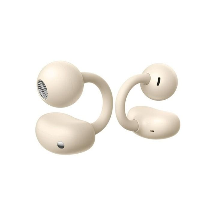 Huawei FreeClip Open- Ear True Wireless Earbuds- Beige