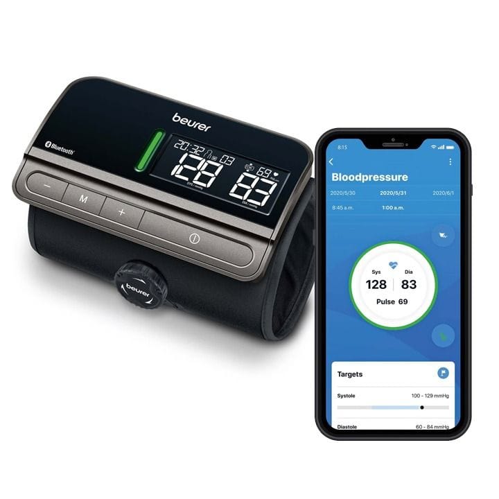 Beurer Easy Lock Blood Pressure Monitor - Black | BM81