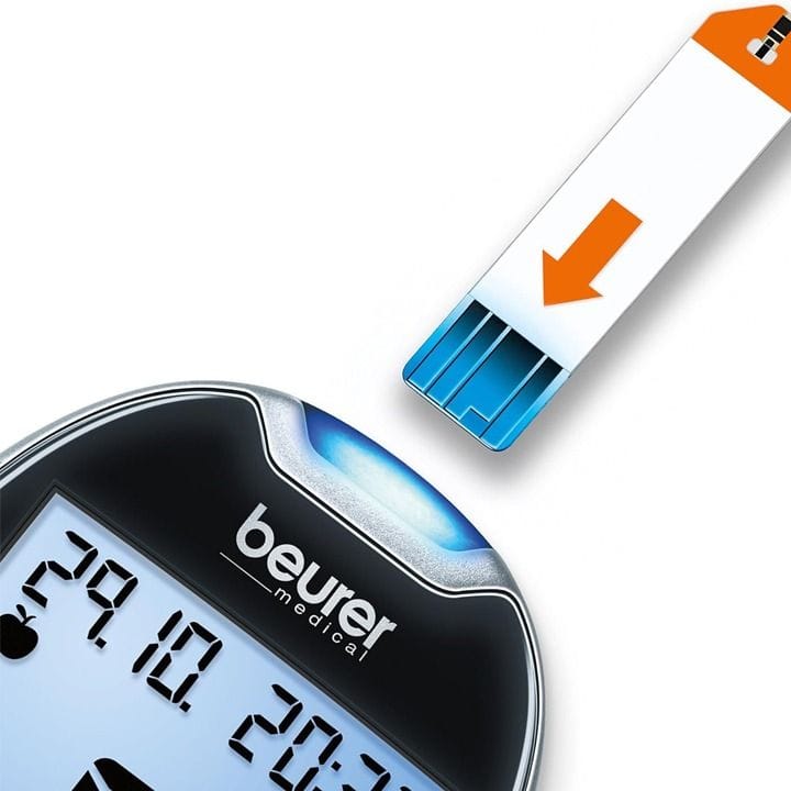 Beurer Blood Glucose Monitor + 20 Strips - Black | GL44 mg/dL