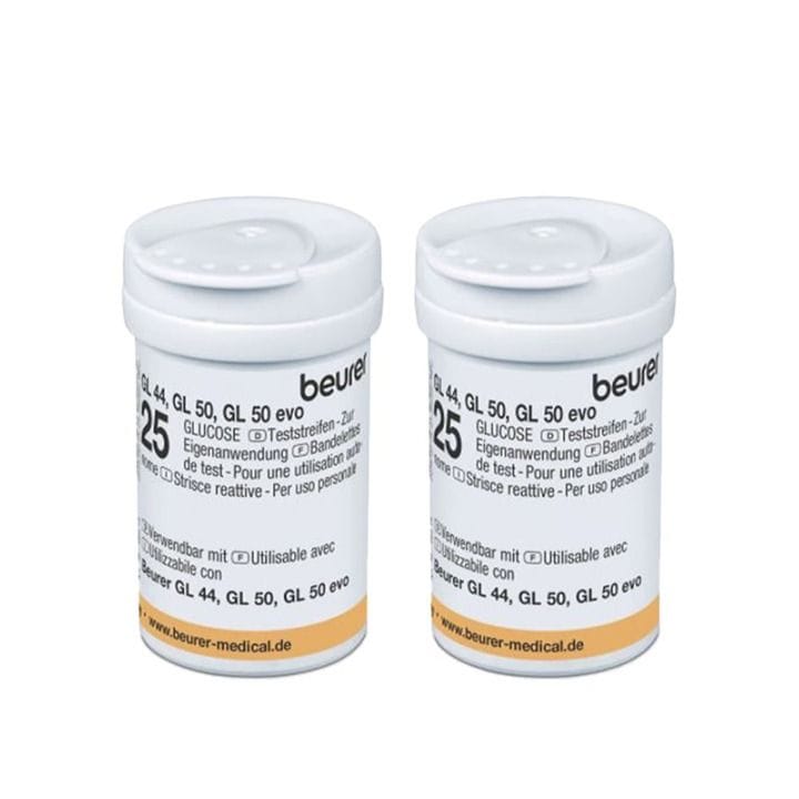 Beurer Glucose Strips 50-Pack - White | GL50