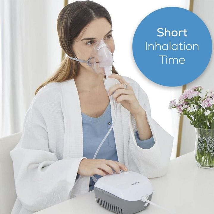 Beurer Nebulizer with German Technology & 2 Masks - White | IH18