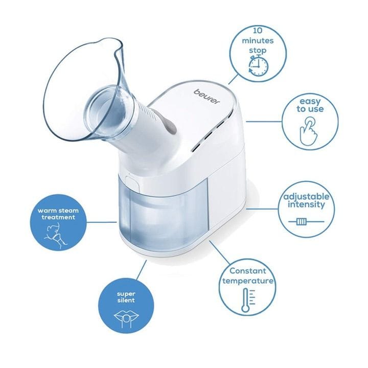 بيورر جهاز تبخير بالبخار - أبيض | SI40