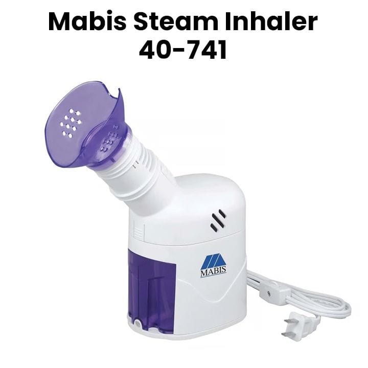مابيس جهاز بخار الوجه واستنشاق البخار (مؤهل لـ FSA) - أبيض | 40-741