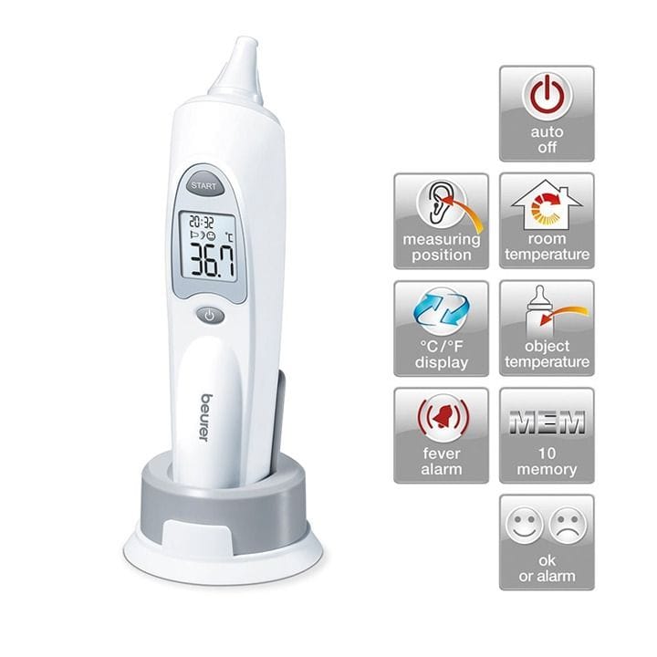 Beurer Ear Thermometer - White | FT58