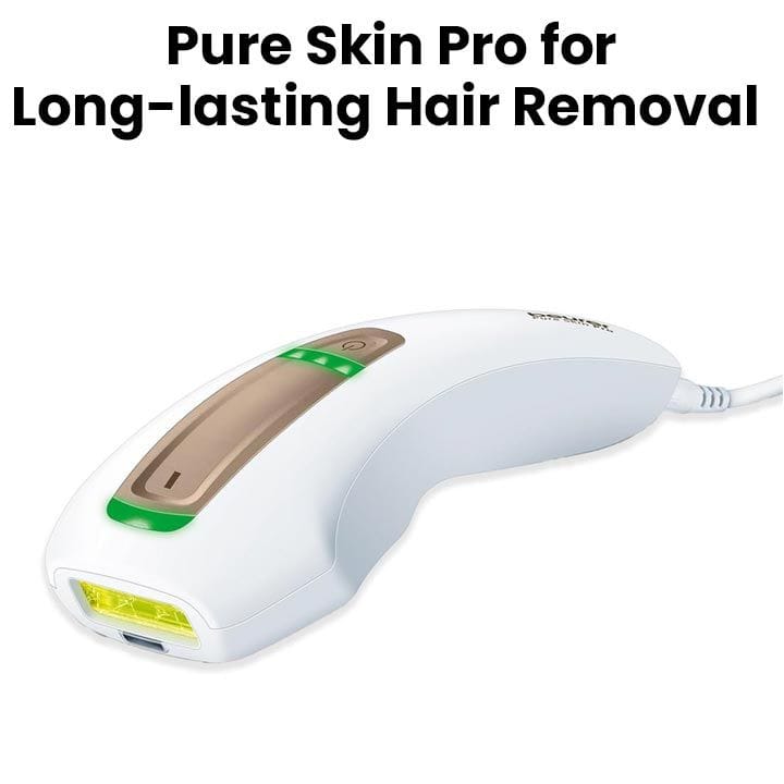 Beurer IPL Pure Skin Pro for Long-Lasting Hair Removal - White | IPL5500
