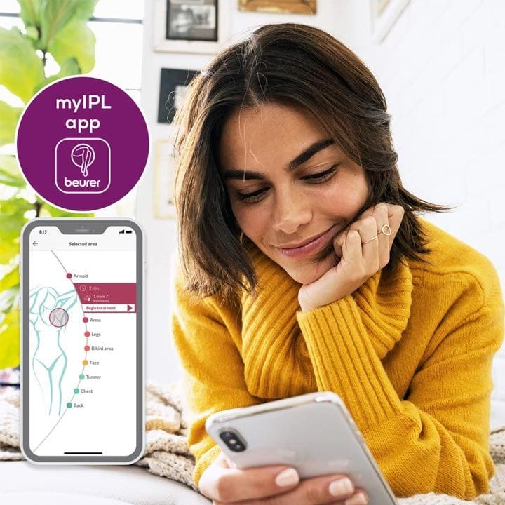 Beurer IPL Pure Skin Pro for Long-Lasting Hair Removal - White | IPL5500