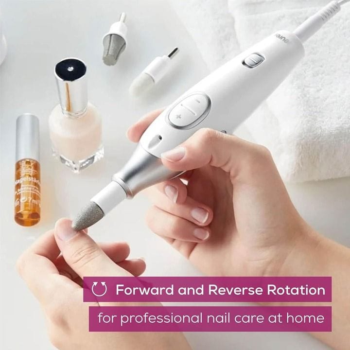 بيورر طقم مانيكير وباديكير - أبيض | MP42