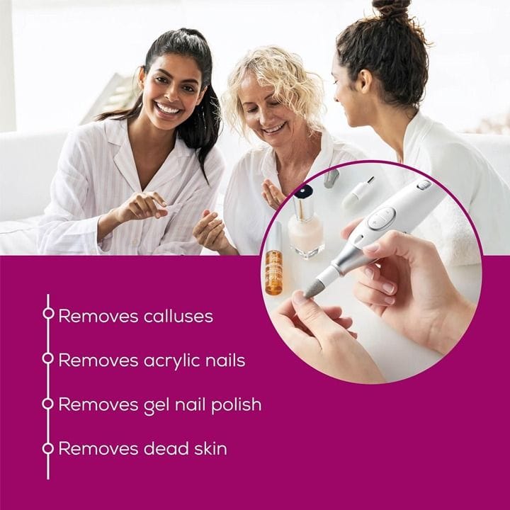 بيورر طقم مانيكير وباديكير - أبيض | MP42