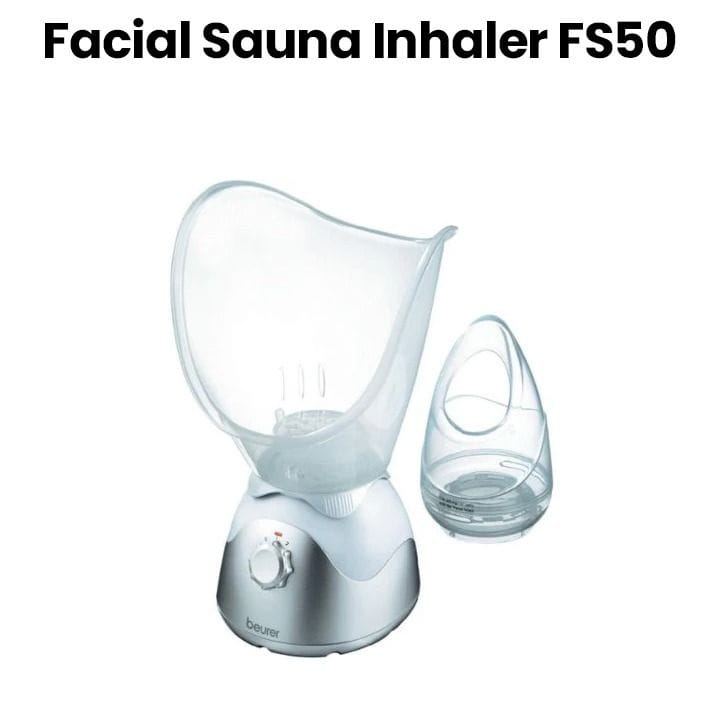 Beurer Facial Inhaler Sauna - Silver | FS50
