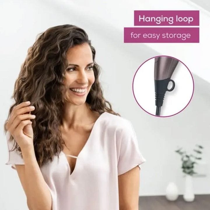 Beurer Compact Hair Dryer with Folding Design - Gray | HC17