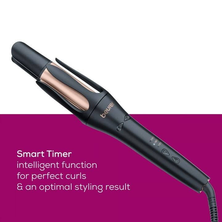 Beurer Automatic Curling Iron for Safe Styling - Black | HT75