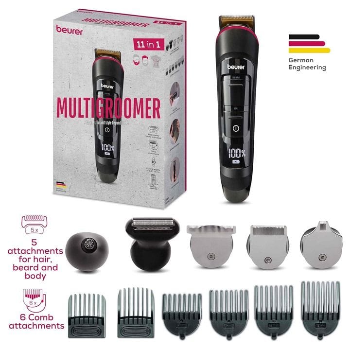 Beurer Multi-Groomer for Trimming & Shaving - Black | MN9X