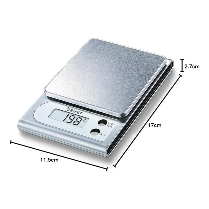 Beurer Kitchen Scale - Silver | KS22