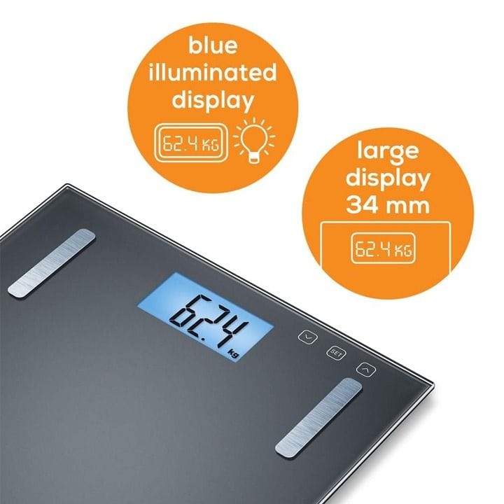 Beurer Diagnostic Weighing Scale - Black | BF180
