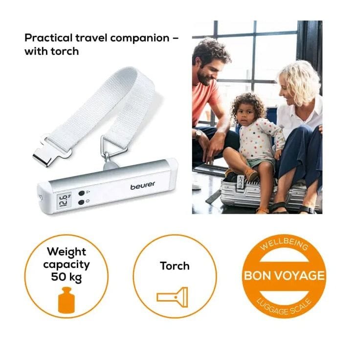 Beurer Luggage Scale - White | LS10