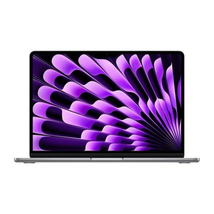 آبل ماك بوك إير 15.3 بوصة شريحة M3 معالج GPU 10 نوى، 16 جيجابايت رام، 512 جيجابايت SSD (إنجليزي/عربي) - رمادي فضائي | MXD13AB/A
