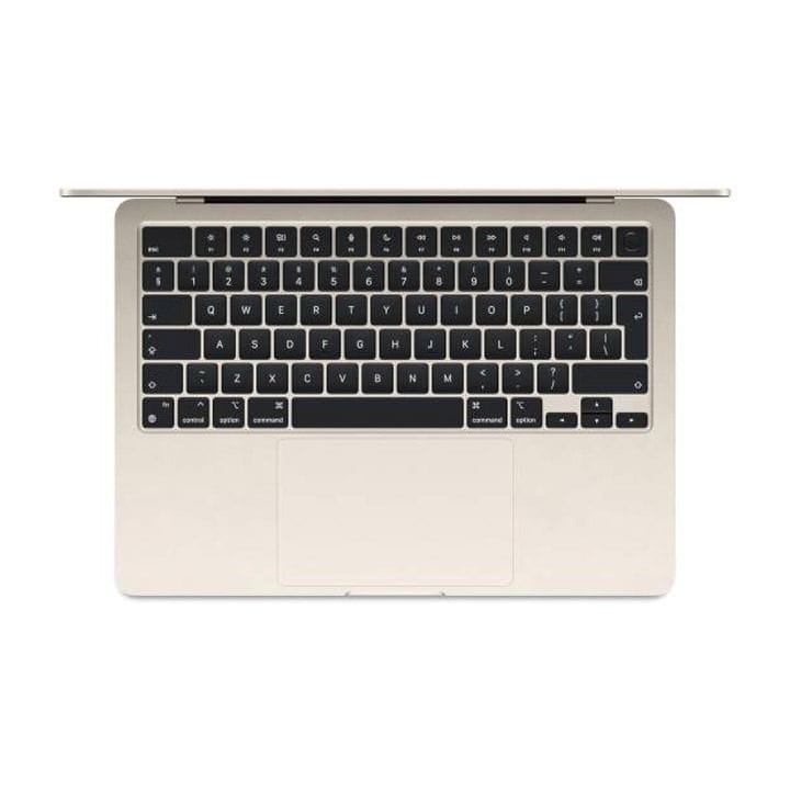 Apple MacBook Air 15.3" M3 Chip 10-Core GPU 16GB RAM 512GB SSD (English/Arabic) - Starlight | MXD33AB/A