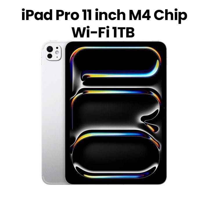 Apple iPad Pro 11" M4 Wi-Fi 1TB Standard Glass - Silver | MVVF3AB/A
