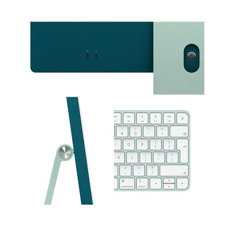 Apple 24-inch iMac with Retina 4.5K Display, M3 Chip (8-core CPU, 8-core GPU), 256GB SSD - Green