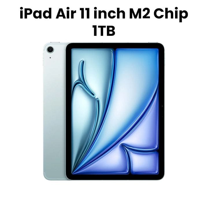 Apple iPad Air 11" M2 Wi-Fi + Cellular 1TB - Blue | MUXT3AB/A