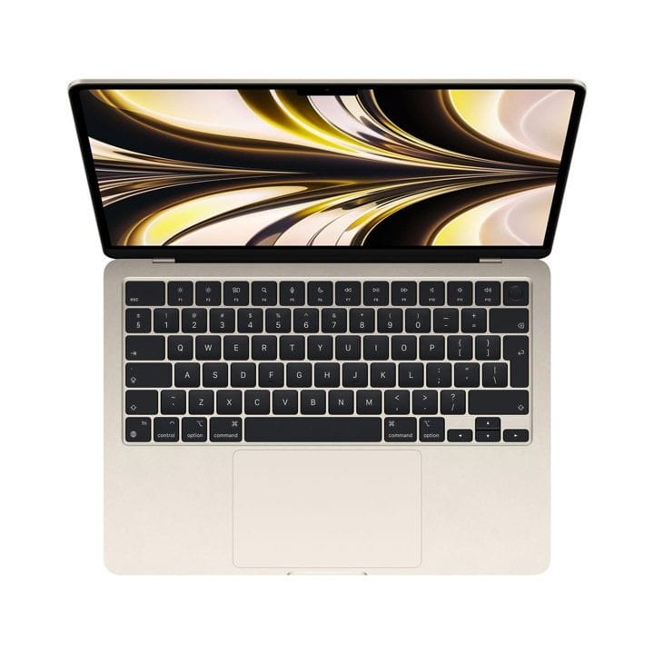Apple MacBook Air 13.6" M2 Chip 10-Core GPU 8GB RAM 512GB SSD (English) - Starlight | MLY23ZS/A