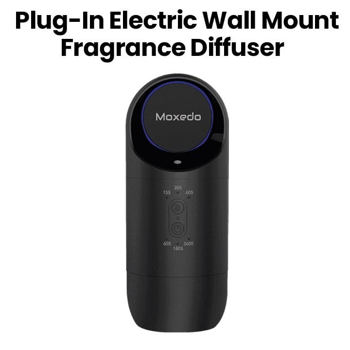 موكسيدو موزع عطر كهربائي للتوصيل - أسود | MX-EAD012